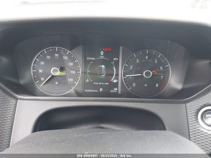 2020 Land Rover Range Rover Velar P250 S VIN: SALYB2EX1LA258582 Lot: 39484957