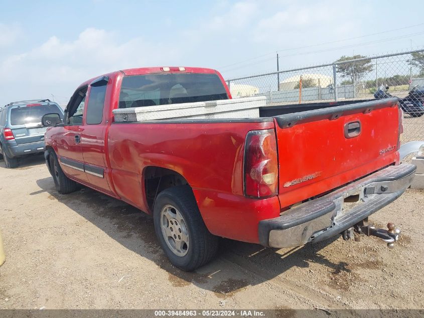 2004 Chevrolet Silverado 1500 Ls VIN: 2GCEC19T041239509 Lot: 39484963