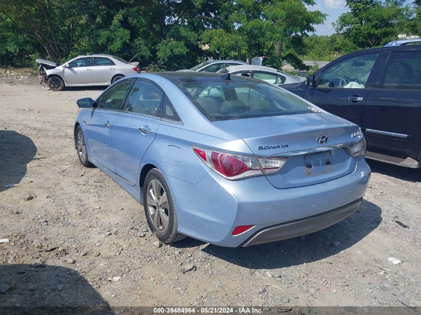 2011 Hyundai Sonata Hybrid VIN: KMHEC4A40BA018397 Lot: 39484964