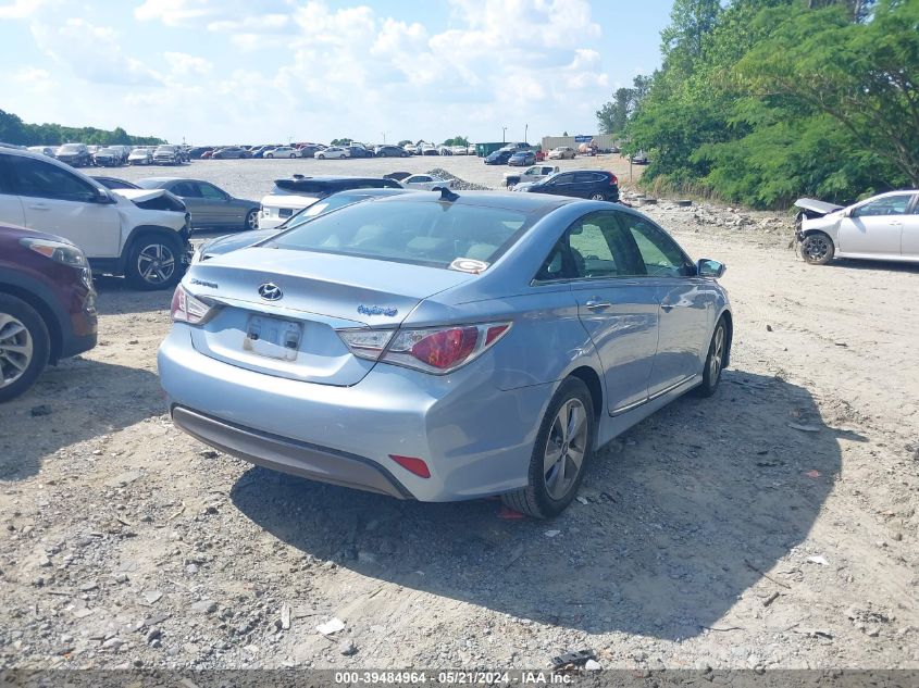 2011 Hyundai Sonata Hybrid VIN: KMHEC4A40BA018397 Lot: 39484964