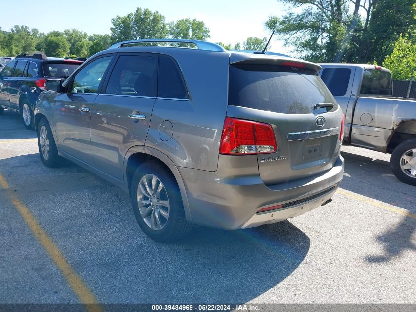 2011 Kia Sorento Sx V6 VIN: 5XYKWDA24BG159602 Lot: 39484969