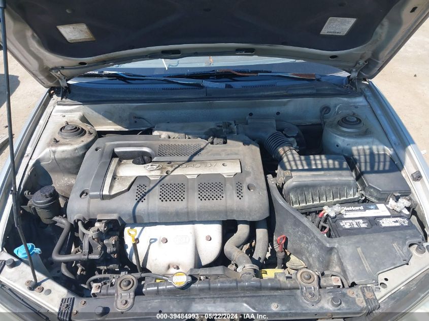 2002 Hyundai Elantra Gls VIN: KMHDN45D02U353092 Lot: 39484993