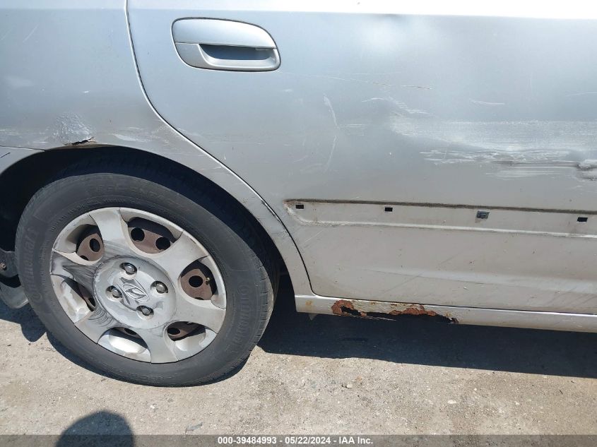 2002 Hyundai Elantra Gls VIN: KMHDN45D02U353092 Lot: 39484993