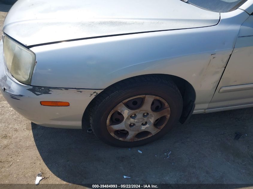 2002 Hyundai Elantra Gls VIN: KMHDN45D02U353092 Lot: 39484993