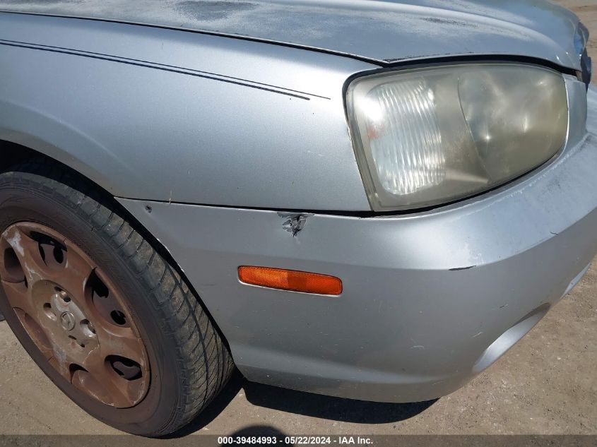 2002 Hyundai Elantra Gls VIN: KMHDN45D02U353092 Lot: 39484993