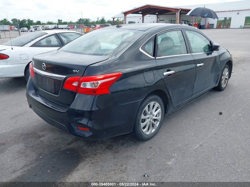 VIN 3N1AB7AP1KY225963 2019 NISSAN SENTRA SV