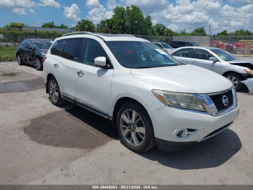 2014 Nissan Pathfinder Platinum VIN: 5N1AR2MN3EC633394 Lot: 39485003