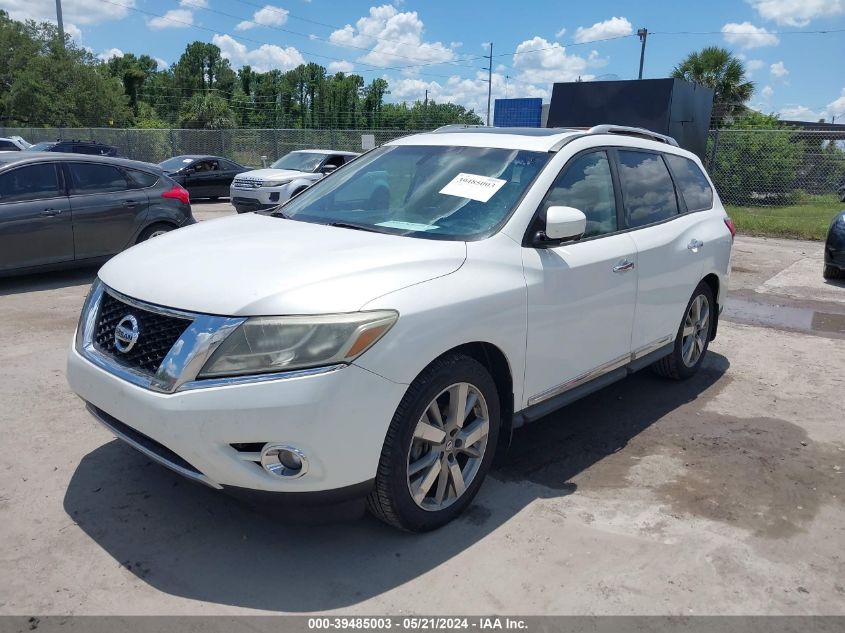 2014 Nissan Pathfinder Platinum VIN: 5N1AR2MN3EC633394 Lot: 39485003