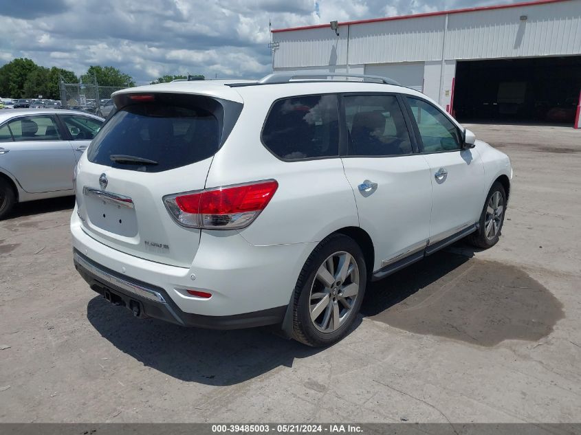 2014 Nissan Pathfinder Platinum VIN: 5N1AR2MN3EC633394 Lot: 39485003