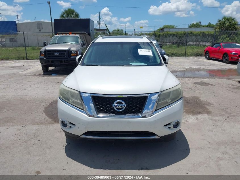 2014 Nissan Pathfinder Platinum VIN: 5N1AR2MN3EC633394 Lot: 39485003