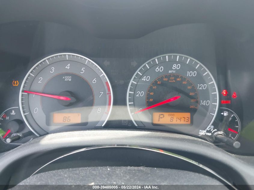 2010 Toyota Corolla S VIN: 2T1BU4EE5AC451148 Lot: 39485005