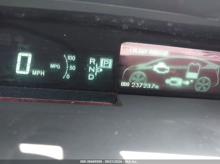 2010 Toyota Prius Iv VIN: JTDKN3DU7A0048136 Lot: 39485008