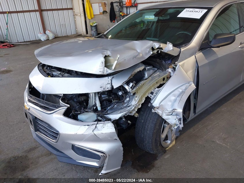 2017 Chevrolet Malibu Ls VIN: 1G1ZB5ST7HF274626 Lot: 39485023