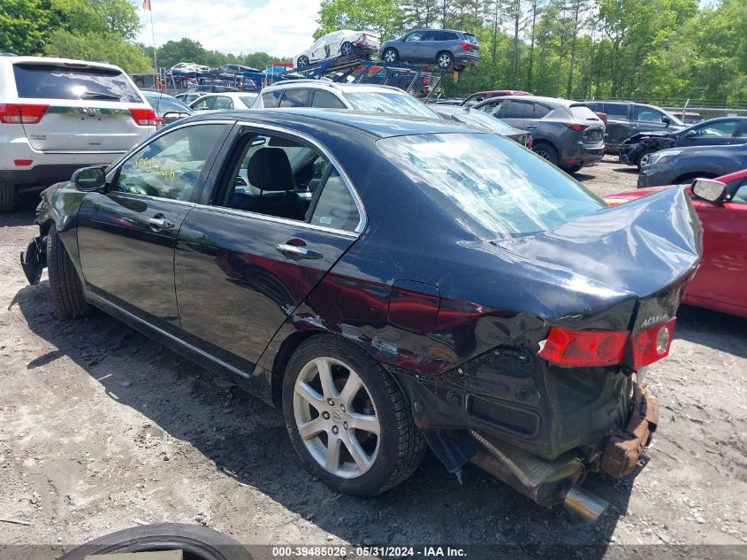 2004 Acura Tsx VIN: JH4CL96824C038614 Lot: 39485026