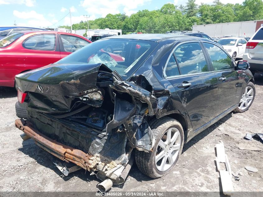 2004 Acura Tsx VIN: JH4CL96824C038614 Lot: 39485026