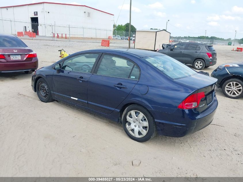 2008 Honda Civic Lx VIN: 1HGFA16568L088029 Lot: 39485027