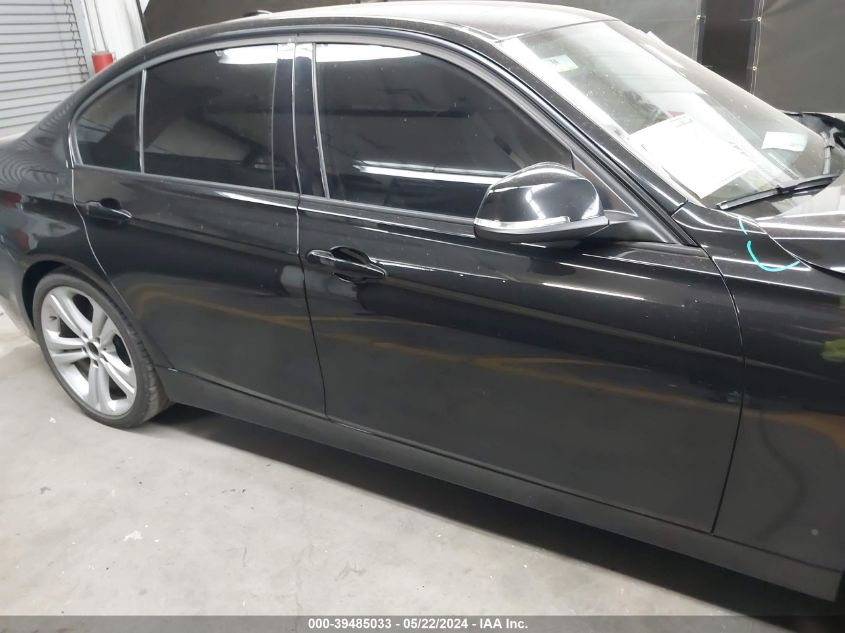 2014 BMW 335I I VIN: WBA3A9C52EF478931 Lot: 39485033