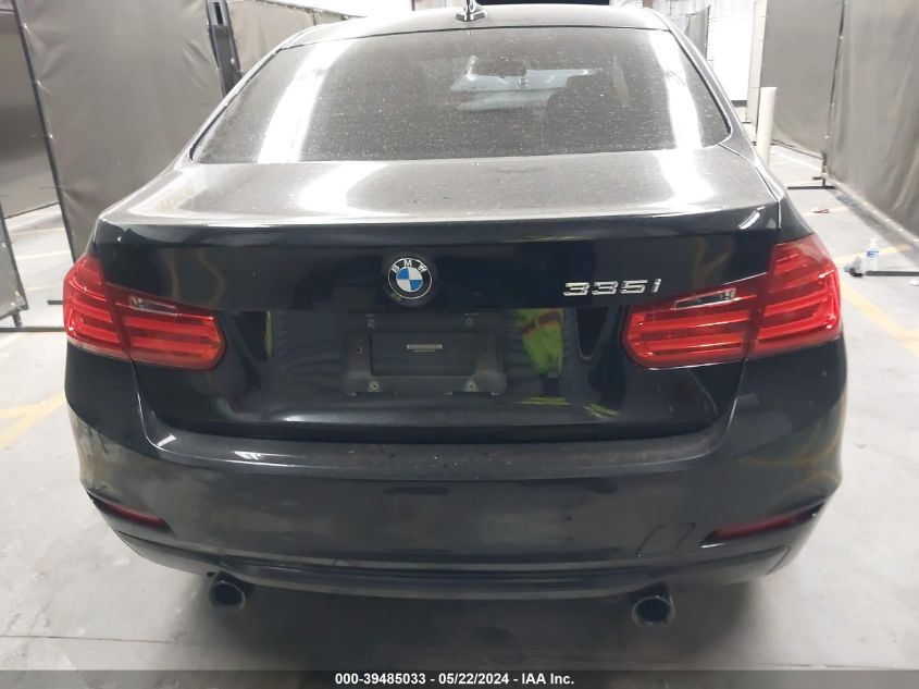 2014 BMW 335I I VIN: WBA3A9C52EF478931 Lot: 39485033