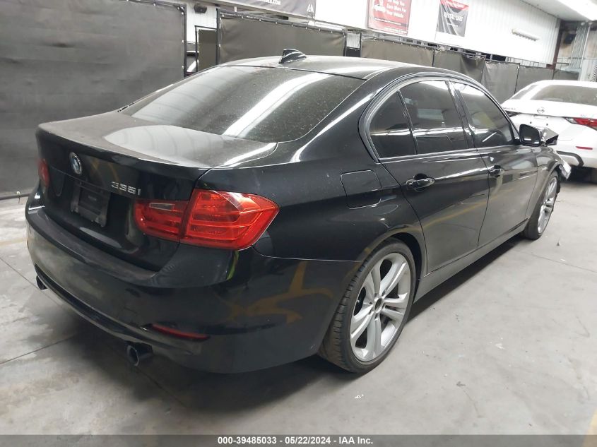 2014 BMW 335I I VIN: WBA3A9C52EF478931 Lot: 39485033