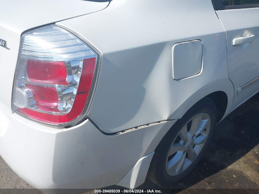 2010 Nissan Sentra 2.0Sl VIN: 3N1AB6AP0AL685461 Lot: 39485039