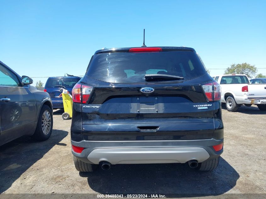 2018 Ford Escape Titanium VIN: 1FMCU0J90JUB14746 Lot: 39485043