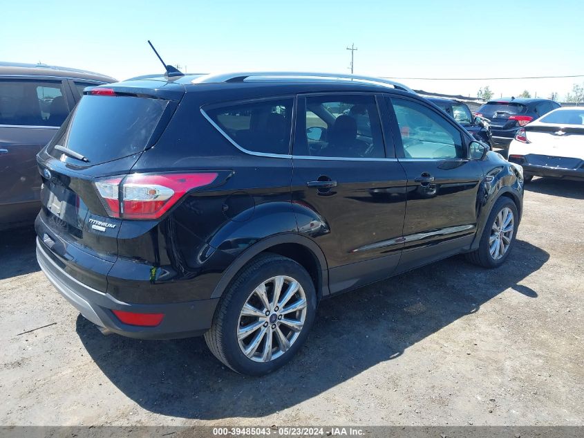 2018 Ford Escape Titanium VIN: 1FMCU0J90JUB14746 Lot: 39485043