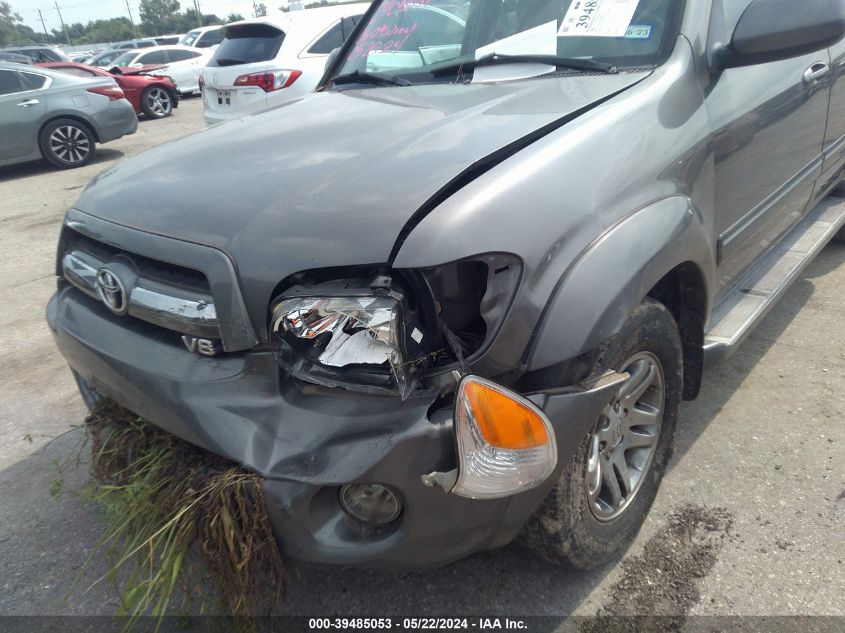 2006 Toyota Sequoia Sr5 V8 VIN: 5TDZT34A66S281441 Lot: 39485053