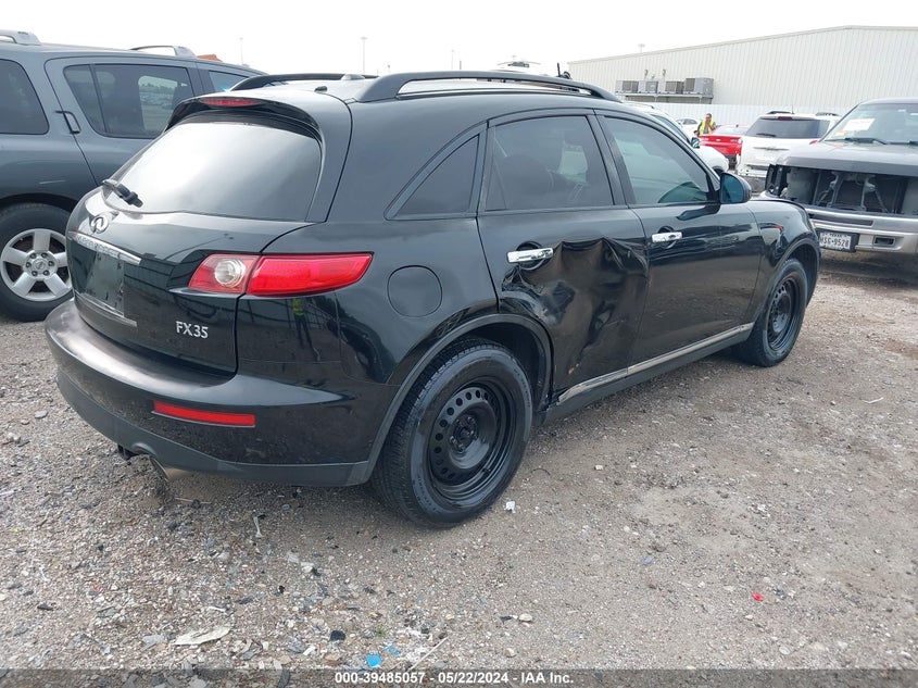 2008 Infiniti Fx35 VIN: JNRAS08W28X205698 Lot: 39485057