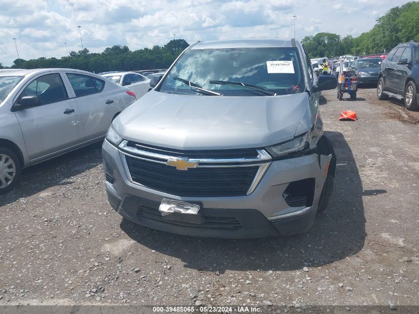 2023 Chevrolet Traverse Awd Ls VIN: 1GNEVFKW8PJ201586 Lot: 39485065