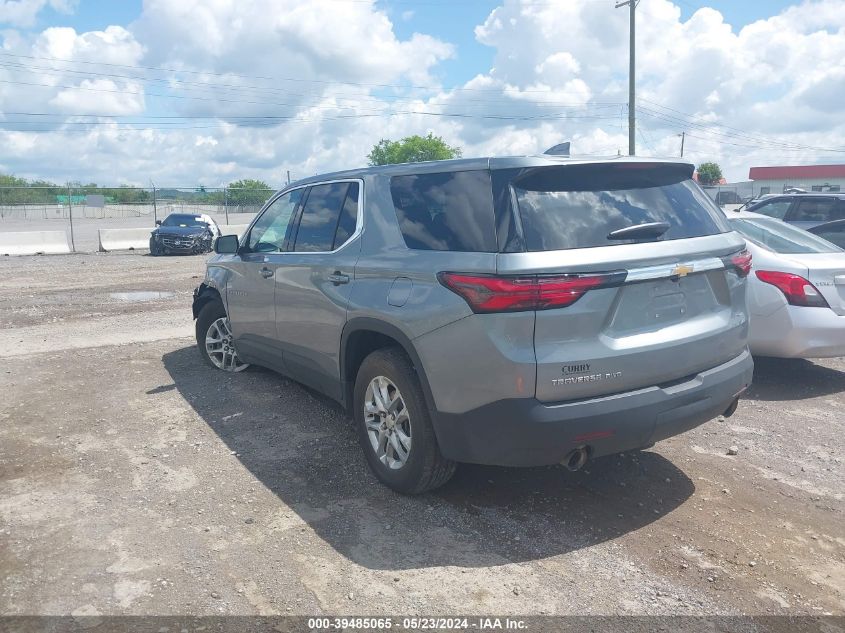 2023 Chevrolet Traverse Awd Ls VIN: 1GNEVFKW8PJ201586 Lot: 39485065