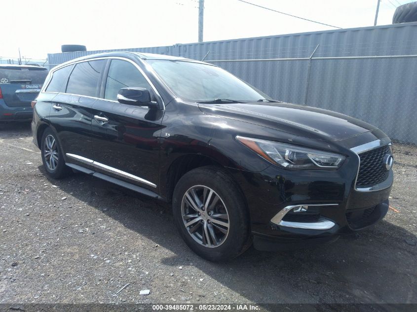 2019 Infiniti Qx60 Pure VIN: 5N1DL0MM0KC565576 Lot: 39485072