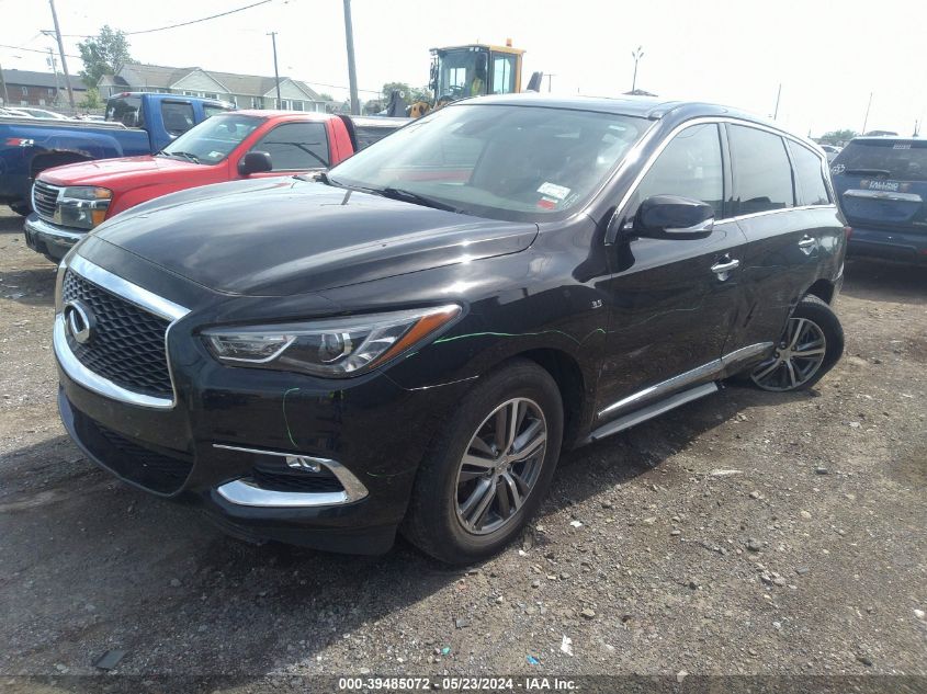 2019 Infiniti Qx60 Pure VIN: 5N1DL0MM0KC565576 Lot: 39485072