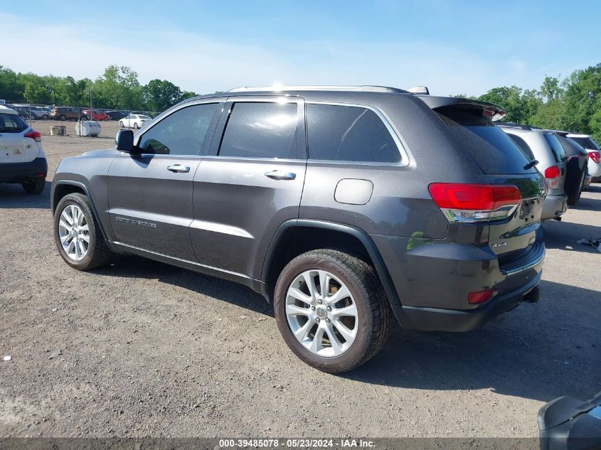 2017 Jeep Grand Cherokee Limited 4X4 VIN: 1C4RJFBG8HC815641 Lot: 39485078