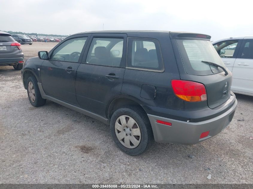 2004 Mitsubishi Outlander Ls VIN: JA4LX31F04U000926 Lot: 39485088