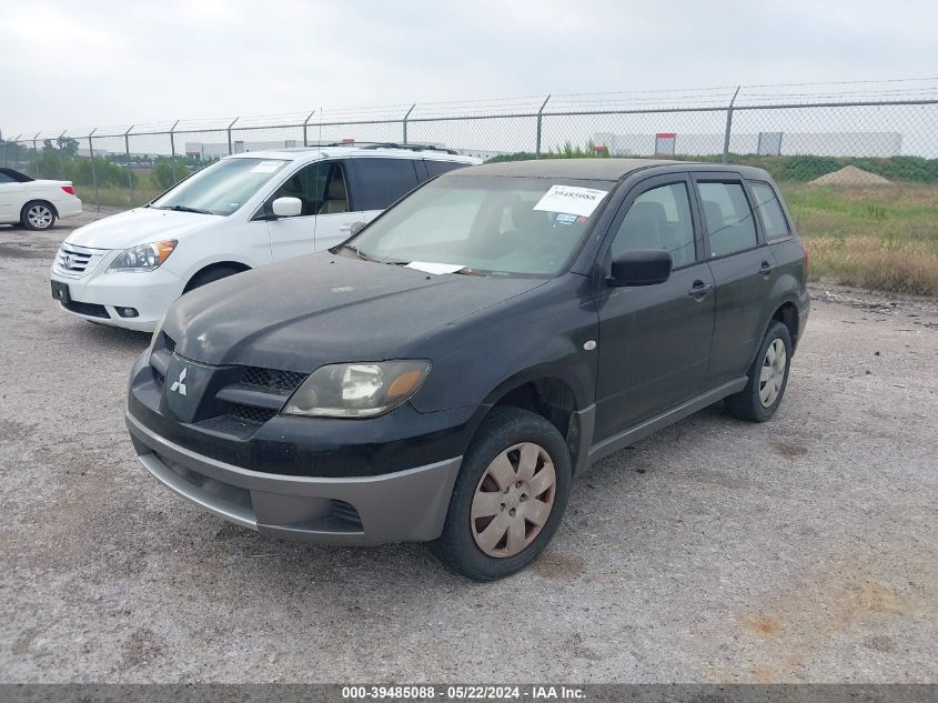 2004 Mitsubishi Outlander Ls VIN: JA4LX31F04U000926 Lot: 39485088