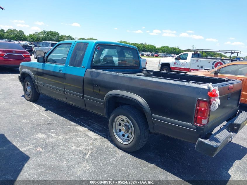 1996 Dodge Dakota VIN: 1B7GL23X7TS531764 Lot: 39485107