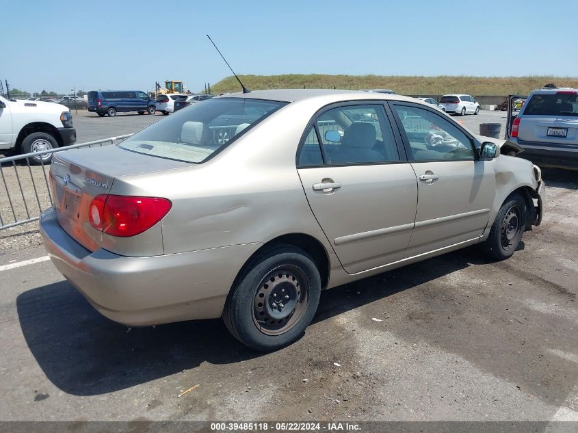 2004 Toyota Corolla Le VIN: 1NXBR32E94Z207442 Lot: 39485118