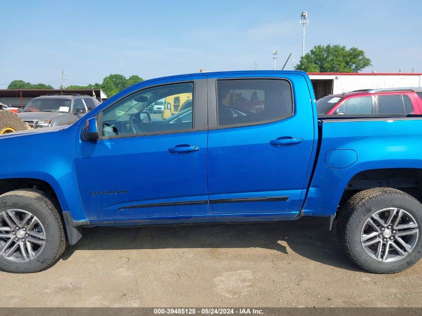 2022 Chevrolet Colorado 4Wd Short Box Wt VIN: 1GCGTBEN9N1112027 Lot: 39485125