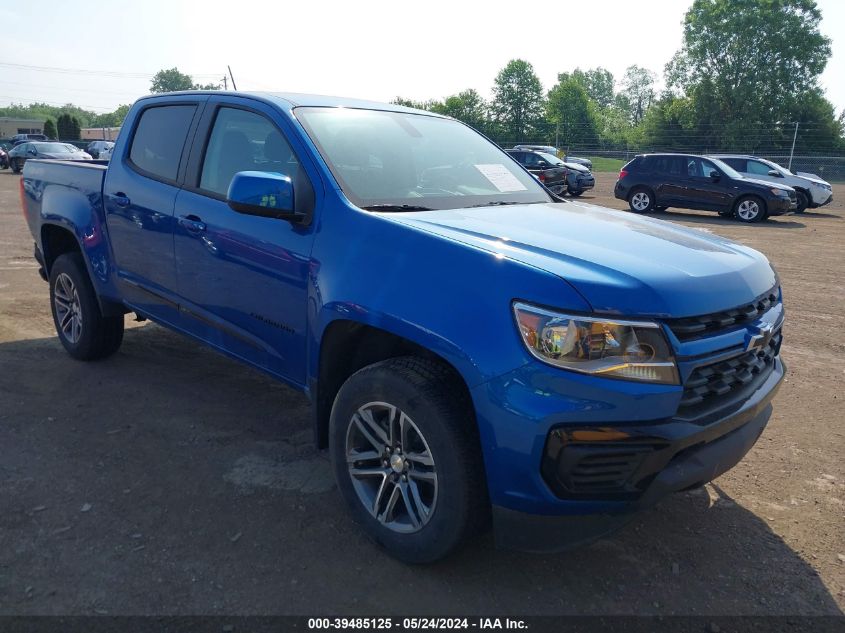 2022 Chevrolet Colorado 4Wd Short Box Wt VIN: 1GCGTBEN9N1112027 Lot: 39485125