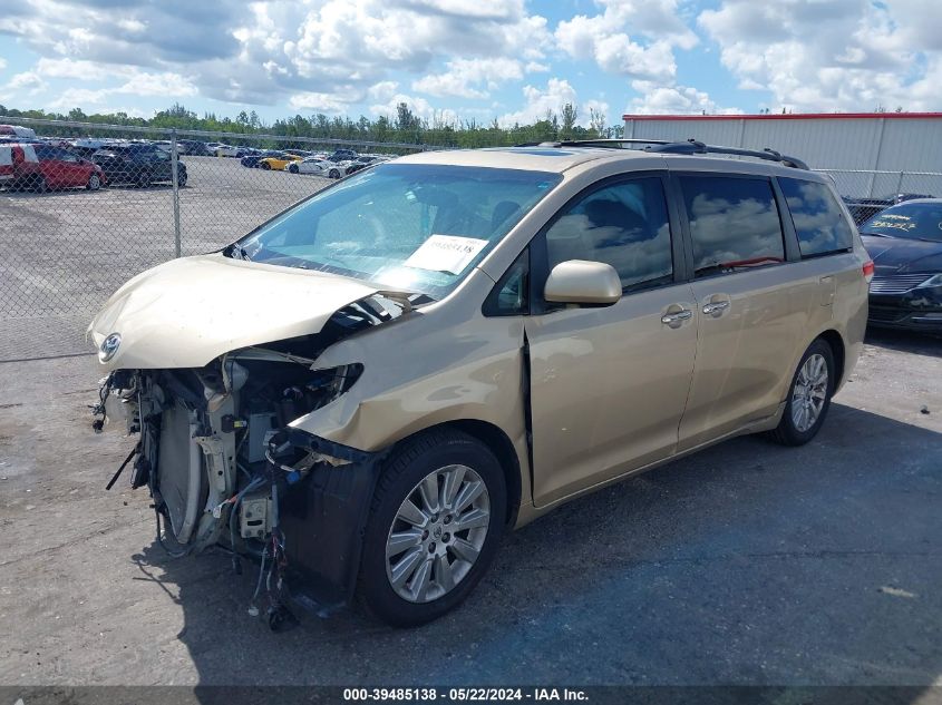 2011 Toyota Sienna Limited V6 VIN: 5TDYK3DC9BS088453 Lot: 39485138