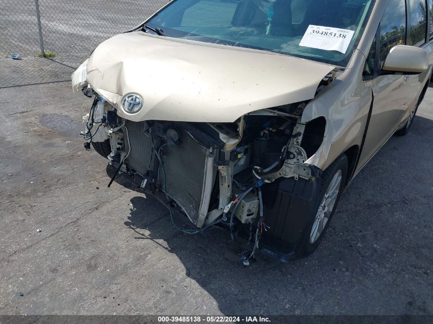 2011 Toyota Sienna Limited V6 VIN: 5TDYK3DC9BS088453 Lot: 39485138