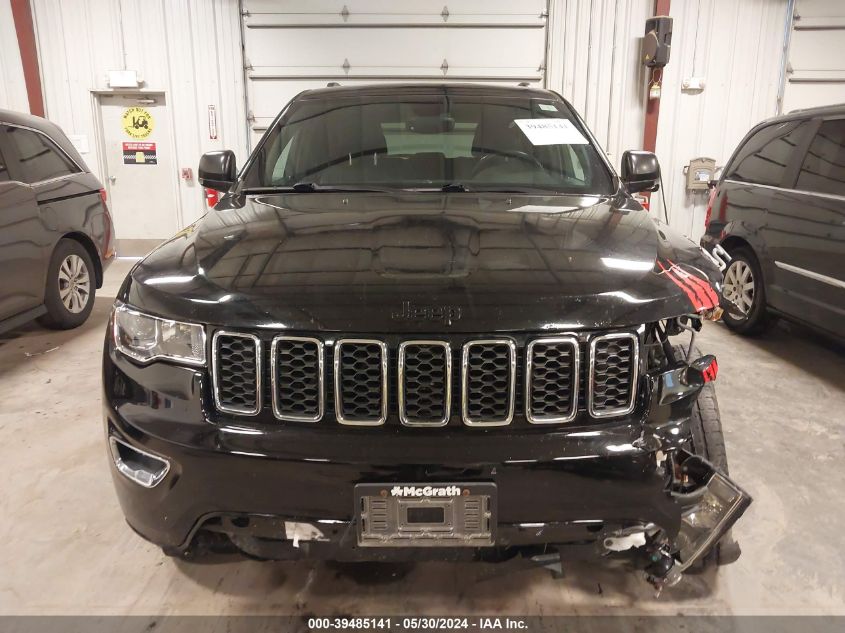 2017 Jeep Grand Cherokee Limited 4X4 VIN: 1C4RJFBG2HC792647 Lot: 39485141