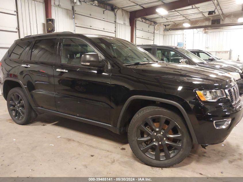 2017 Jeep Grand Cherokee Limited 4X4 VIN: 1C4RJFBG2HC792647 Lot: 39485141