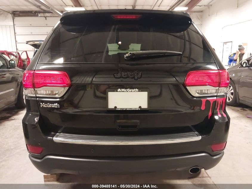 2017 Jeep Grand Cherokee Limited 4X4 VIN: 1C4RJFBG2HC792647 Lot: 39485141