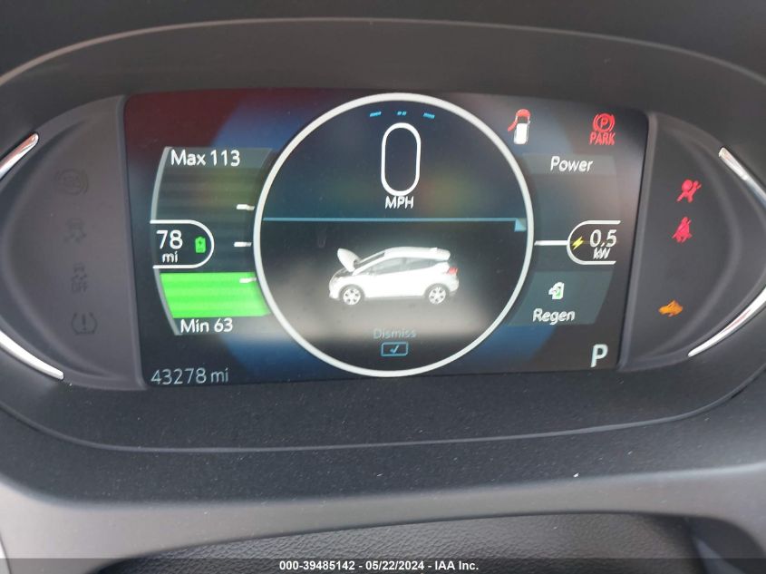 2018 Chevrolet Bolt Ev Lt VIN: 1G1FW6S08J4138820 Lot: 39485142