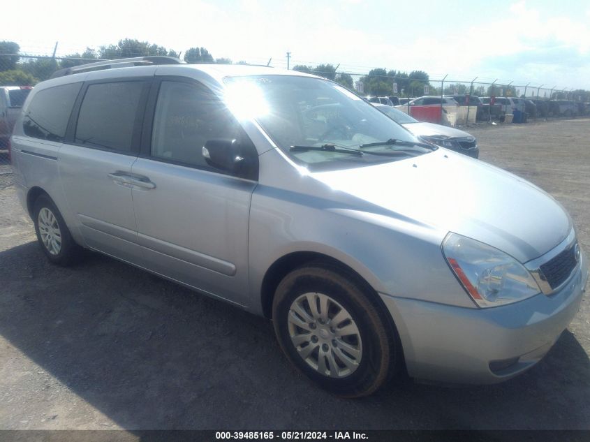 2011 Kia Sedona Lx VIN: KNDMG4C75B6384614 Lot: 39485165