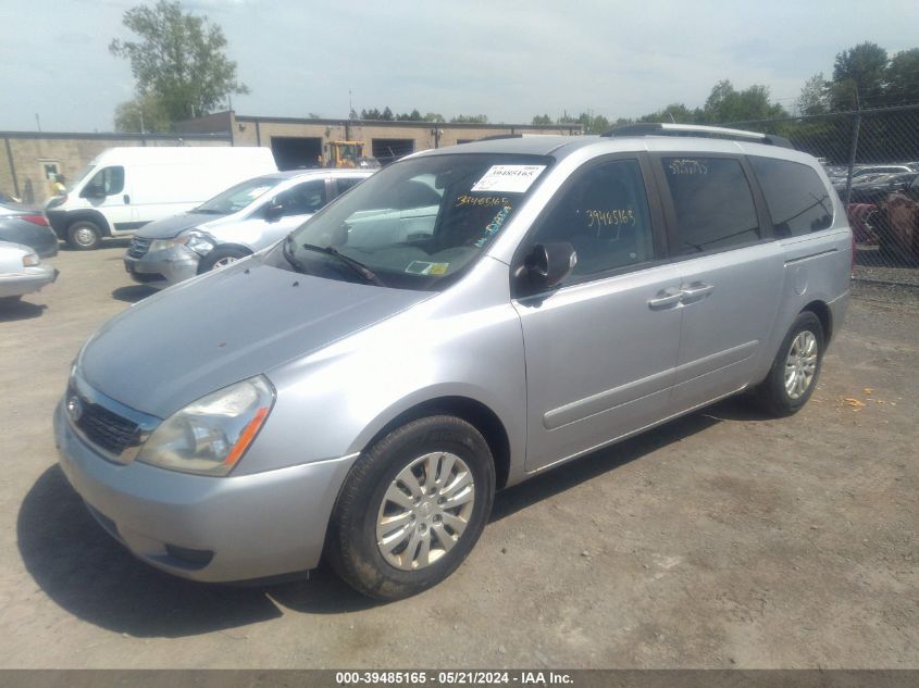 2011 Kia Sedona Lx VIN: KNDMG4C75B6384614 Lot: 39485165