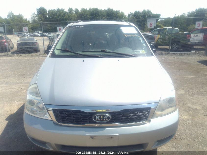 2011 Kia Sedona Lx VIN: KNDMG4C75B6384614 Lot: 39485165