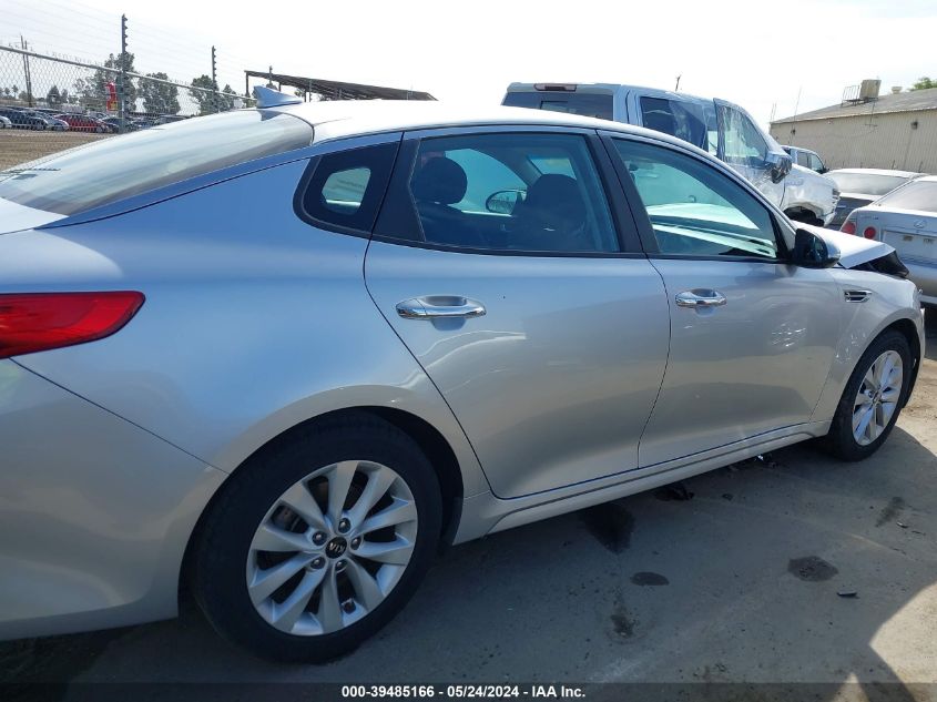 2017 Kia Optima Lx VIN: 5XXGT4L36HG120298 Lot: 39485166