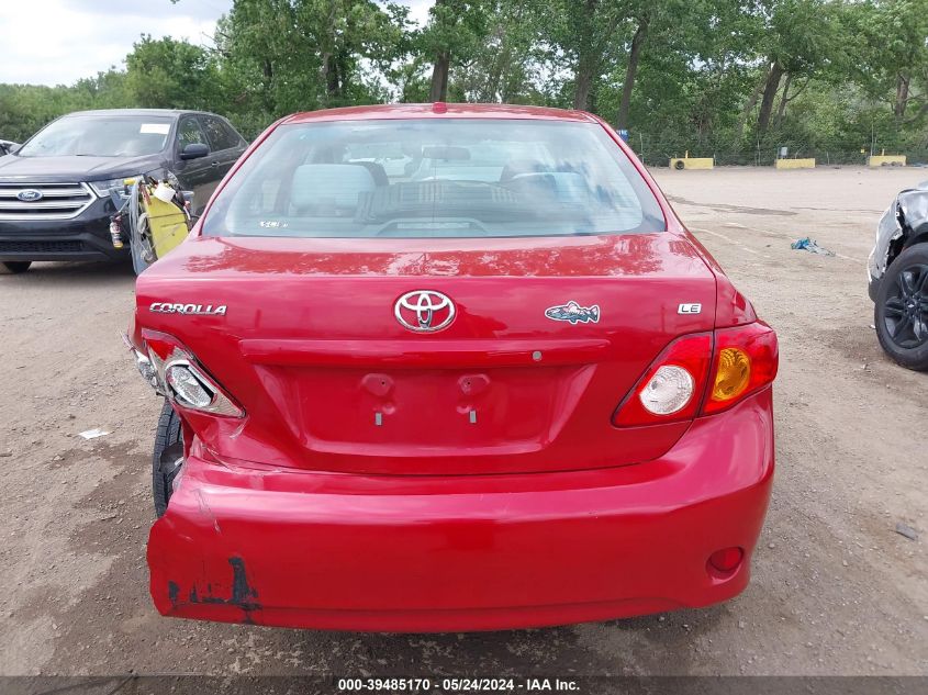 2010 Toyota Corolla Le VIN: 2T1BU4EE1AC267552 Lot: 39485170